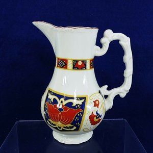 Creamer Pitcher Derbyshire by Seymour Mann Fine China Vintage Japan 6"